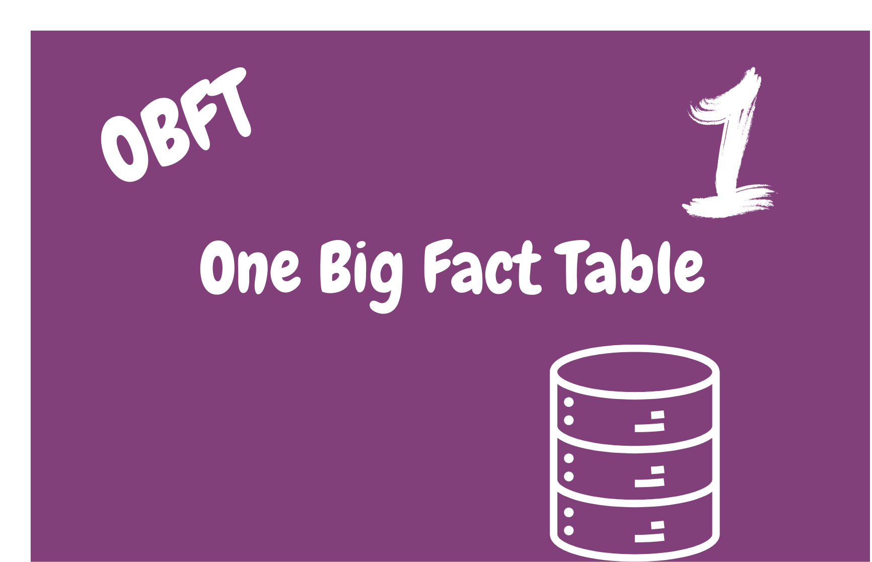 La One Big Fact Table (OBFT) ou Fact Table Consolidée dans Power BI